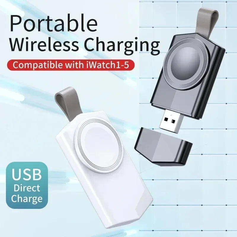 Magnetic USB-A Port Smart Watch Wireless Charger Dock For Magsafe Apple Watch 11 10 9 8 7 6 5 4 3 Pro Max Fast Charging Station