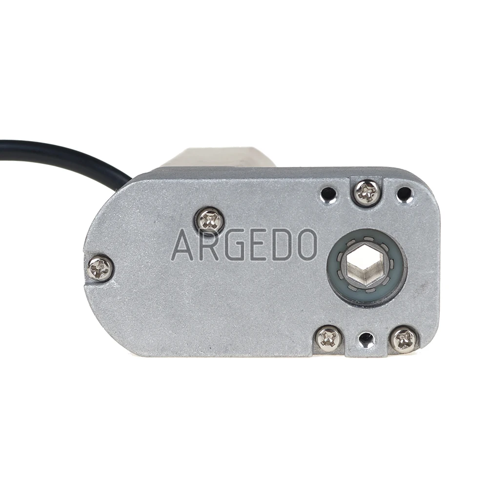 Argedo มอเตอร์เกียร์แบบมีแปรงถ่าน30W 24V DC 3.2N พร้อมกล่องลดขนาดสำหรับโต๊ะพับได้ยกไฟฟ้า