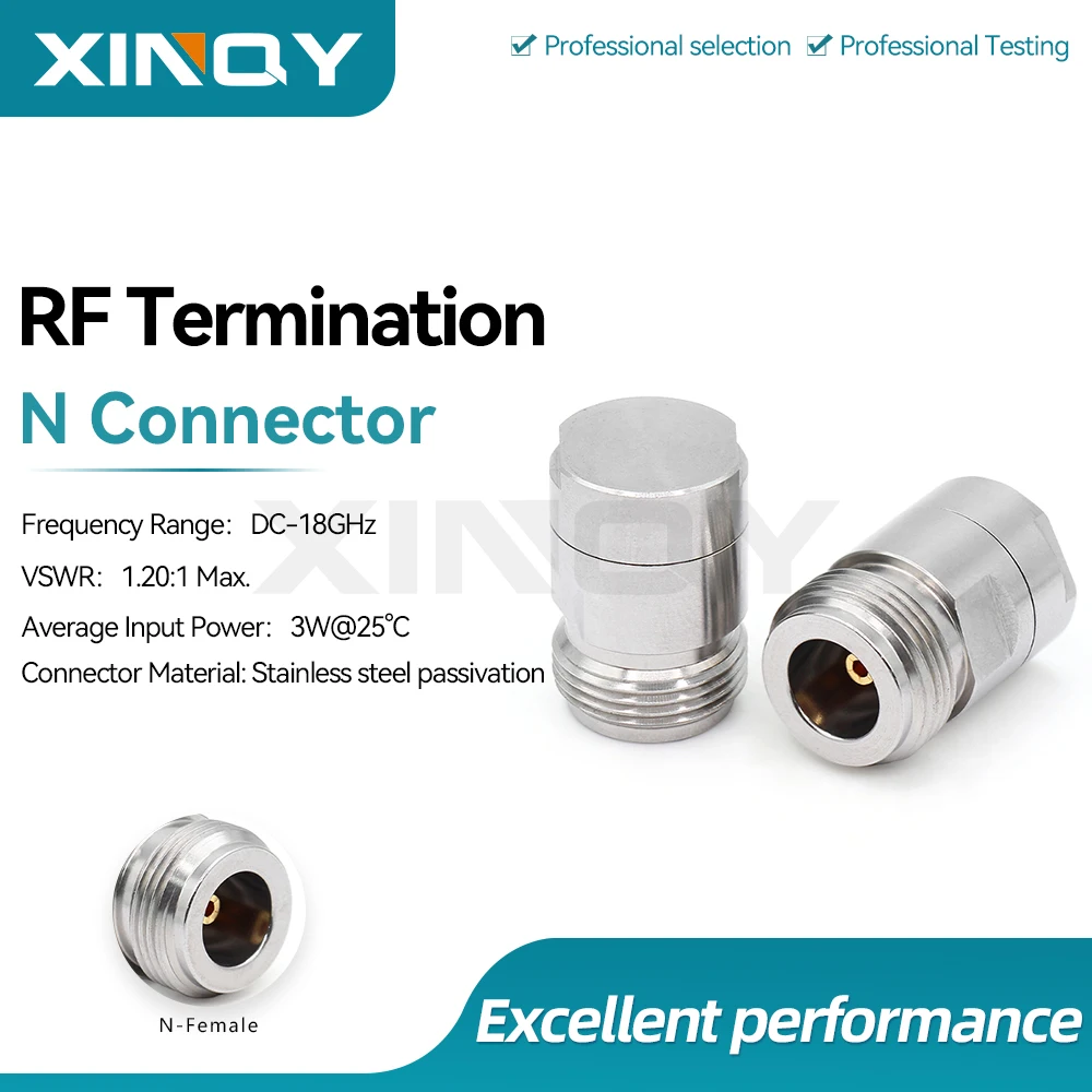 resistance-de-test-coaxiale-xinqy-18-ghz-n-femelle-3w-terminaison-en-acier-inoxydable-50-ohm-resistance-fictive