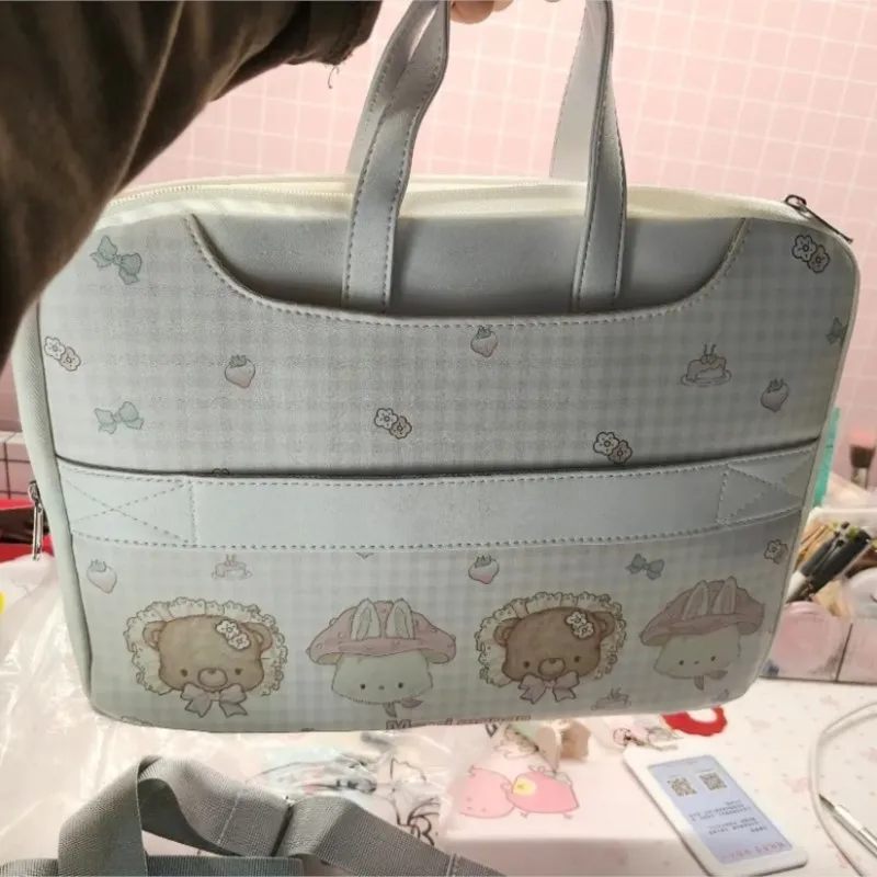 Ins الحلو لطيف الأرنب خفيفة الوزن حقيبة حمل الكمبيوتر المحمول باد ماك بوك اير برو 13 14 15.6 16 بوصة كم حافظة للصدمات حقيبة دفتر