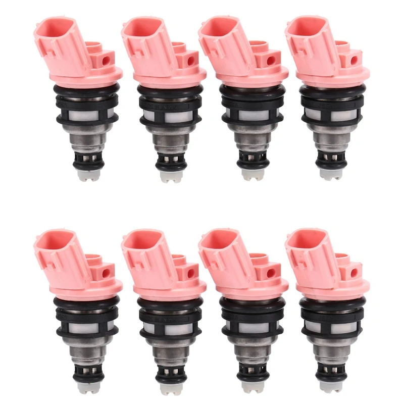 8PCS New Fuel Injector Nozzle 16600-57Y01 For 1991-1999 Nissan Sentra 200SX NX 1.6L L4 GA16DE Engine