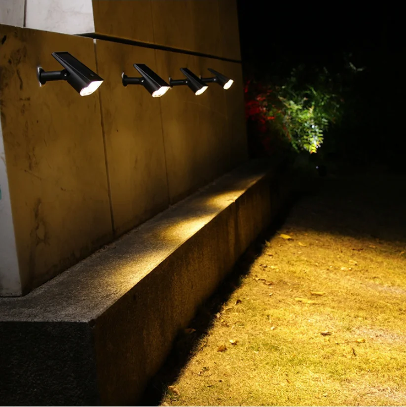 

Солнечные прожекторы, елочные светильники двойного назначения, уличные ультра-яркие ландшафтные светильники, двор, сад, прожекторы для украшения виллы