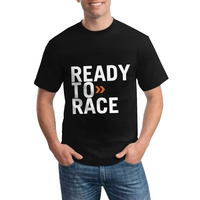 2025 New Men's Hippie T-shirt Design Top Ready for Race T-shirt Beach Ktm Sport Great T-shirt Motorcycle High Quality