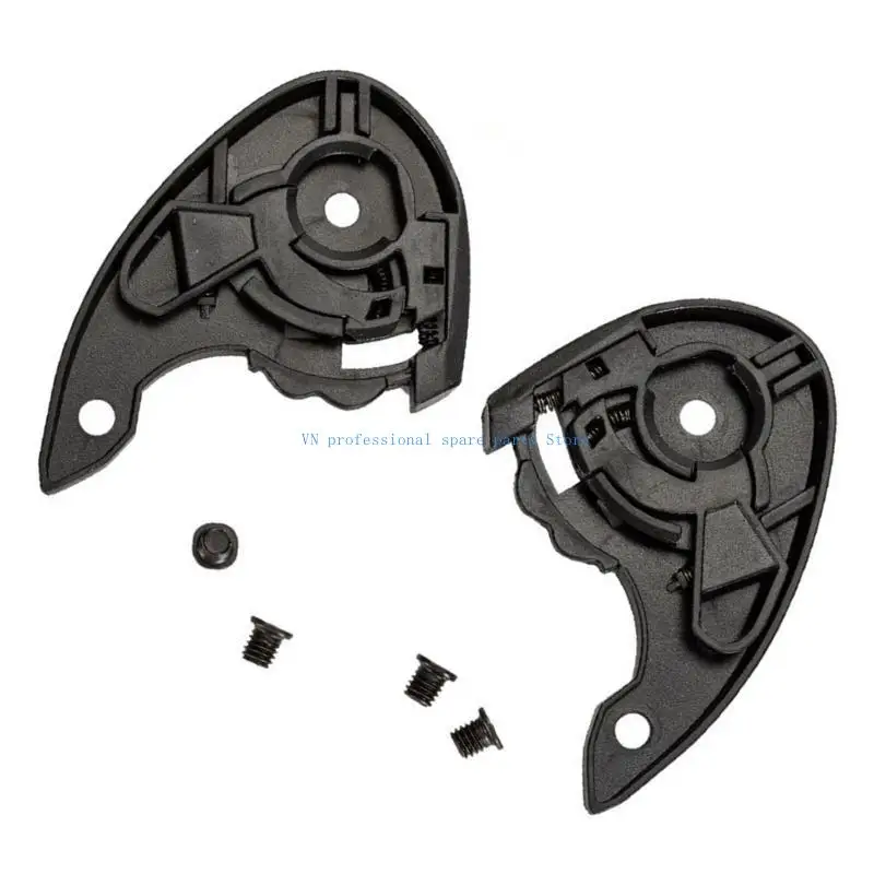 41XA Helmets Lens Visors Clip Shield Visors Fixing Base Plate for SHAFT 551 Helmets