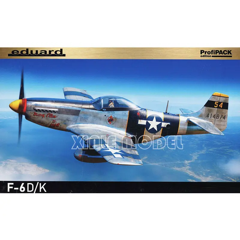 

Eduard Plastic Assembled Aircraft Model Kit 82103 F-6D/K 1/48