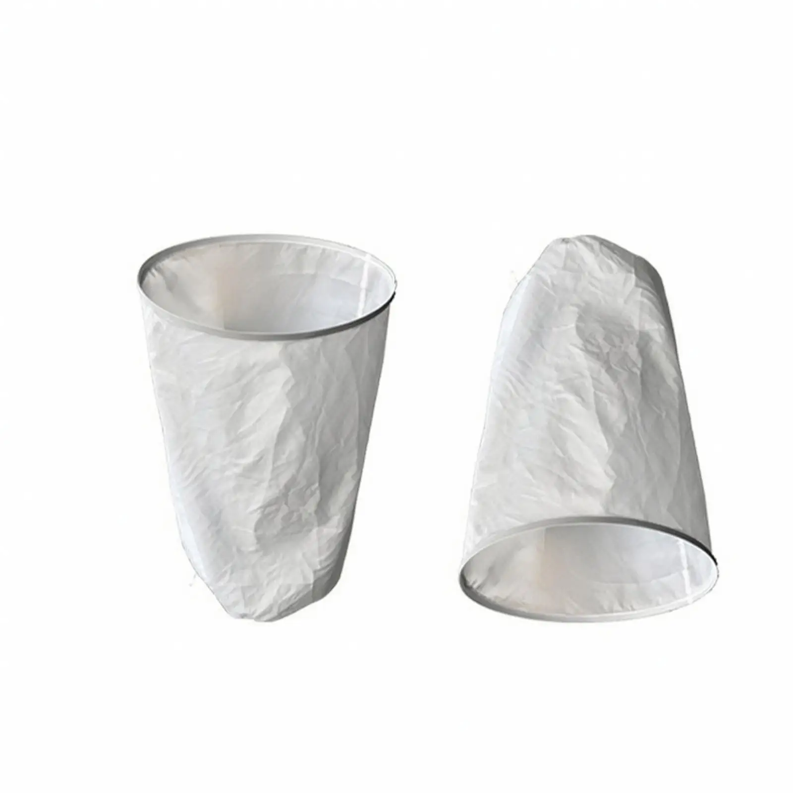 Dust Collector Bag with Steel Band Replacement Upper and Lower Dust Bag Set Industrial Heavy-Duty for Woodworkers, Woodshops