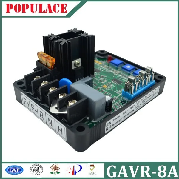 Universal Generator AVR High‑Quality Automatic Voltage Regulator GAVR‑8A Exciter Control Unit for Generator Set