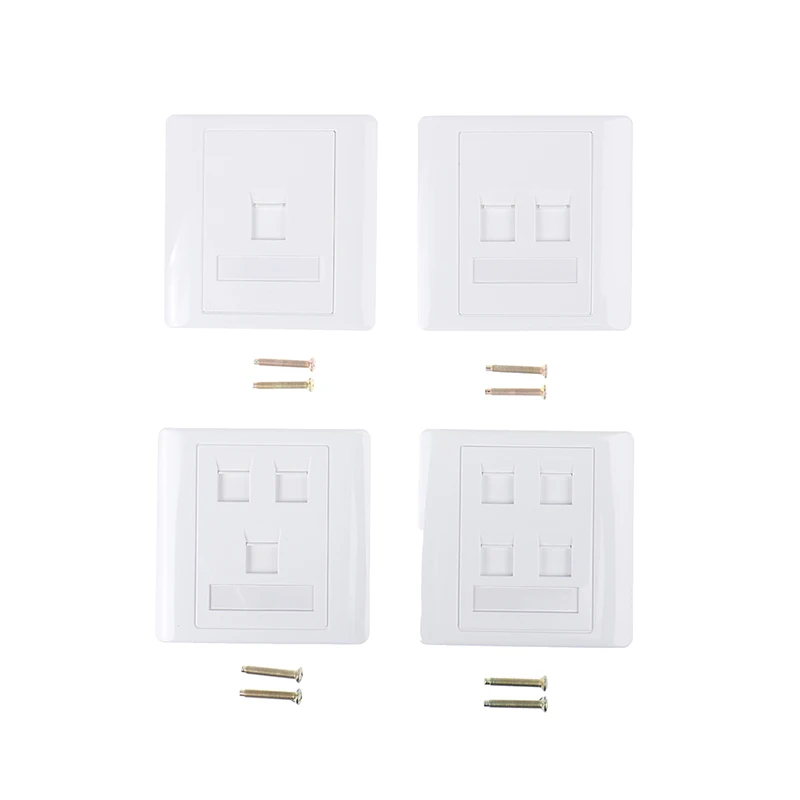 86-typ Netzwerk Modul Informationen Panel Buchse Computer Buchse Panel CAT5E Netzwerk Modul Netzwerk Kabel RJ45 Interface Steckdose