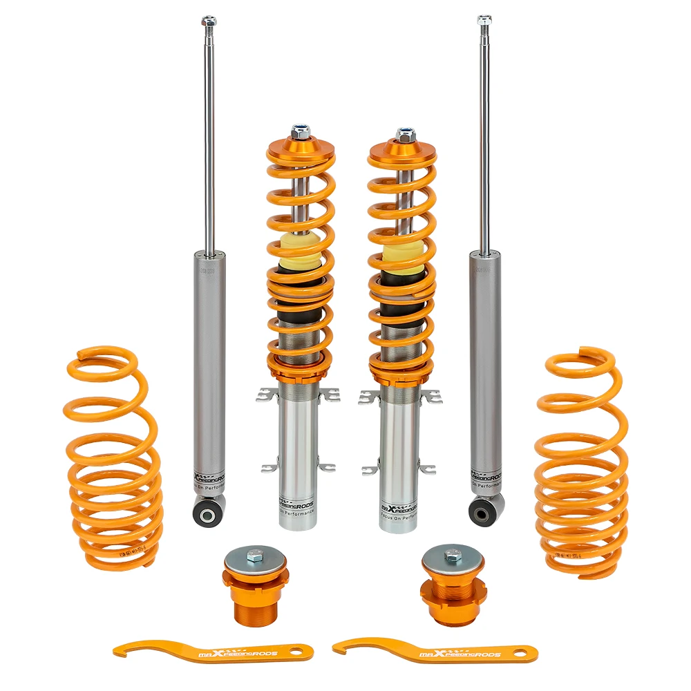 Coilovers For VW Golf MKIV MK4 1J1 Seat Leon 1M1 1.8T 1.9 TDi 2.3V5 Suspension FOR VW NEW BEETLE (9C1, 1C1) FWD 01/1998-11/2010