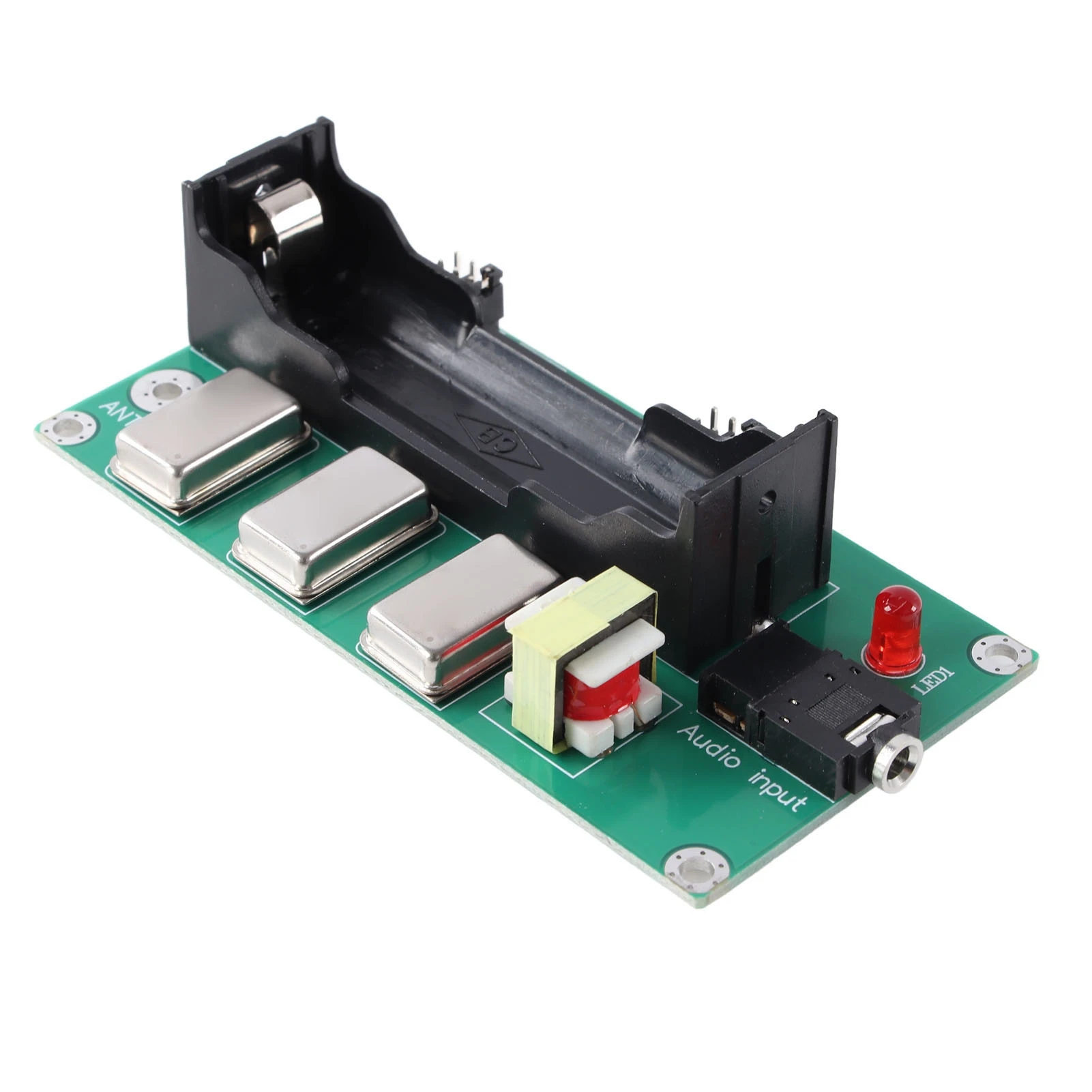 3 Channel AM Transmitter 1MHZ 3MHZ 5MHZ Amplitude Modulation Transmitter with Antenna and Audio Cable 3.6V