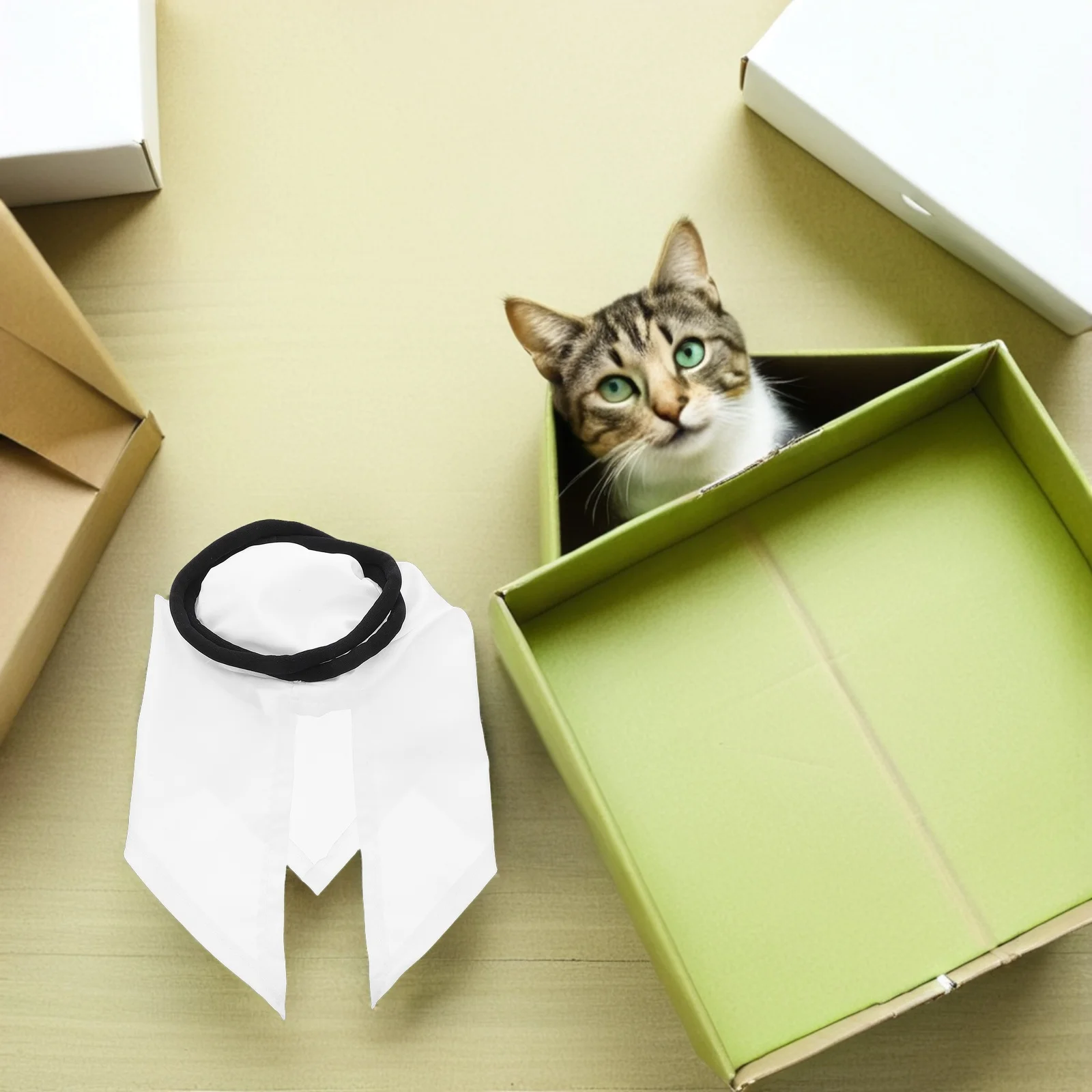 

1Set Saudi Arabian Pet Costume Stylish Headscarf Sunglasses Necklace Breathable Outfit for Small Dog Cat Halloween Cosplay