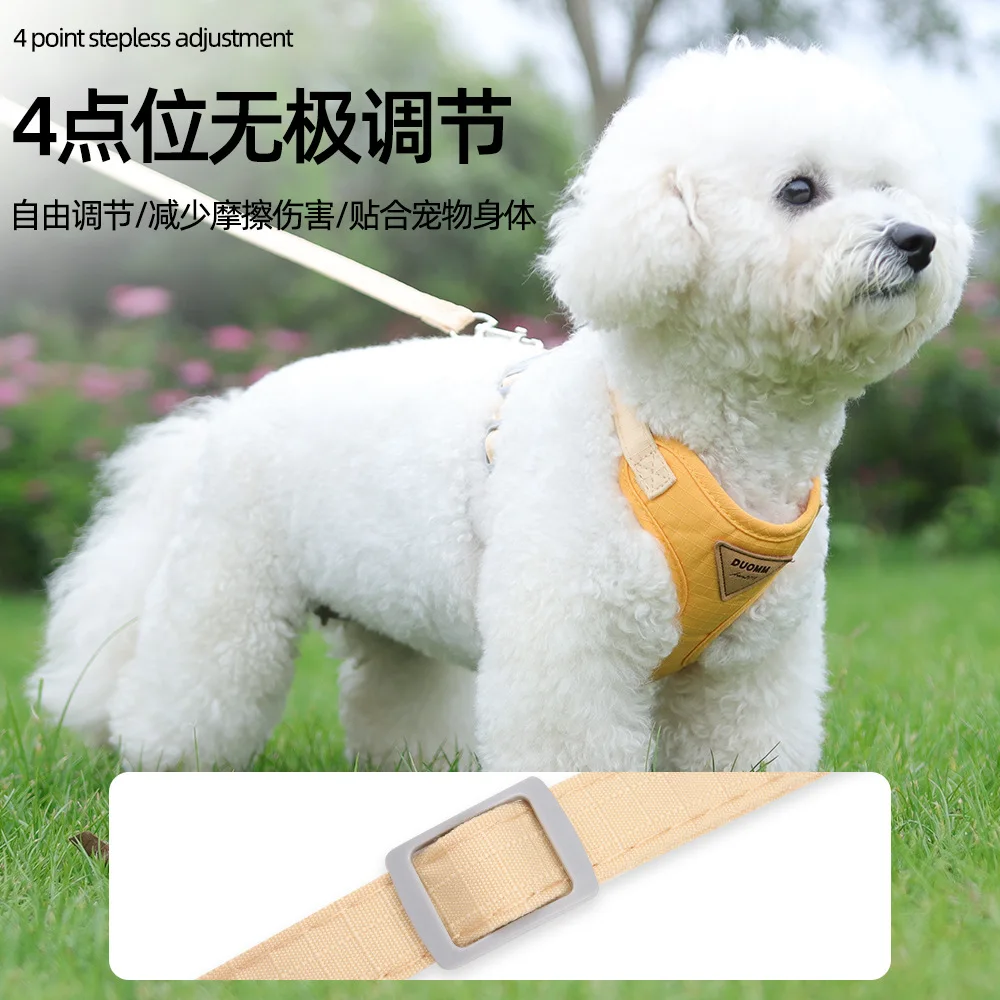 

Dog harness, anti-breakaway pet harness, small dog walking rope, pet leash