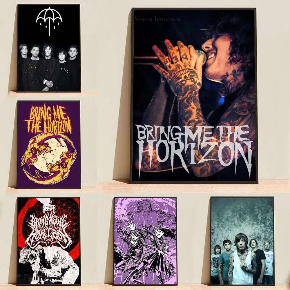 Oliver Sykes Bring Me The Horizon Poster Wall Art Print Decorative Mural Home Decor Gift Unframed Customizable