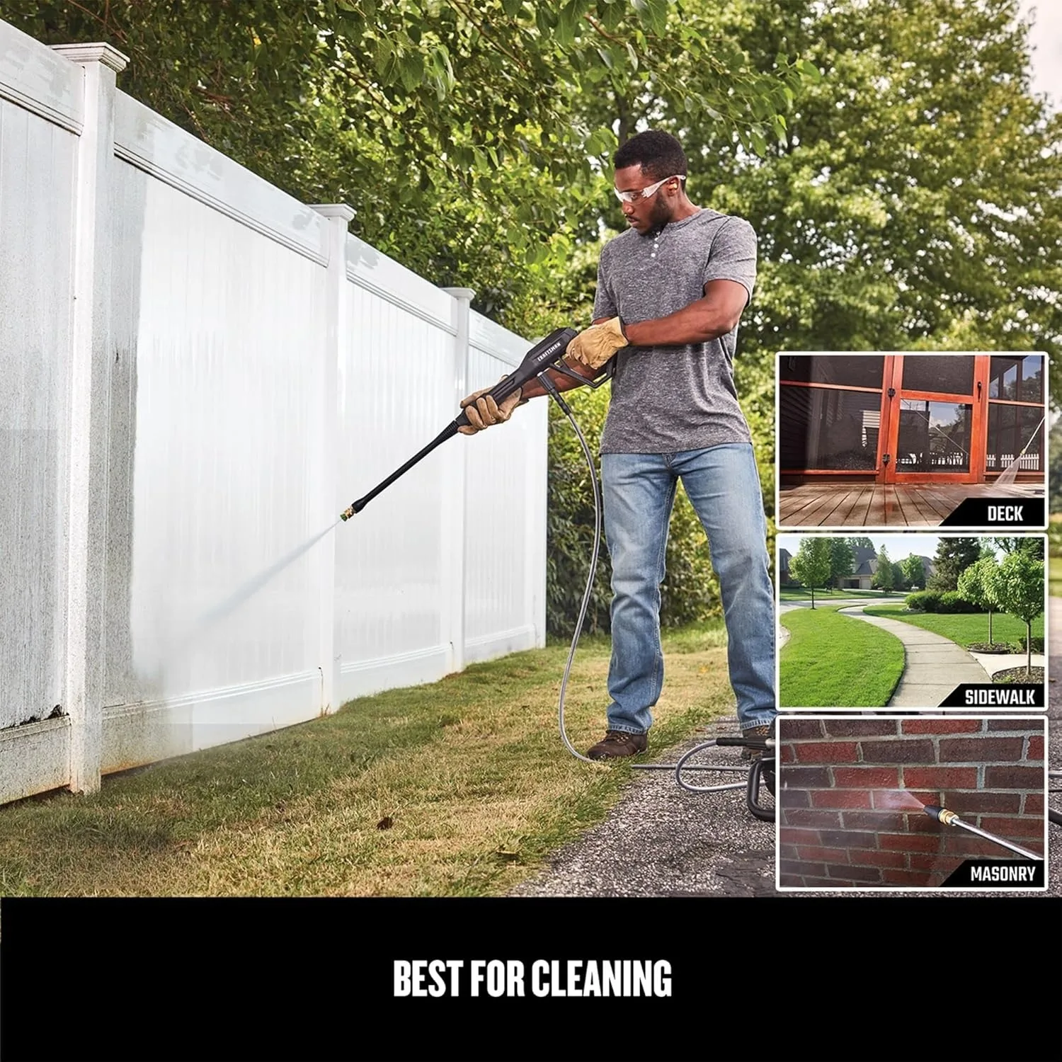 غسالة الضغط الكهربائية، الماء البارد، 1900 -PSI، 1.2GPM، سلكي (CMEPW1900) #6