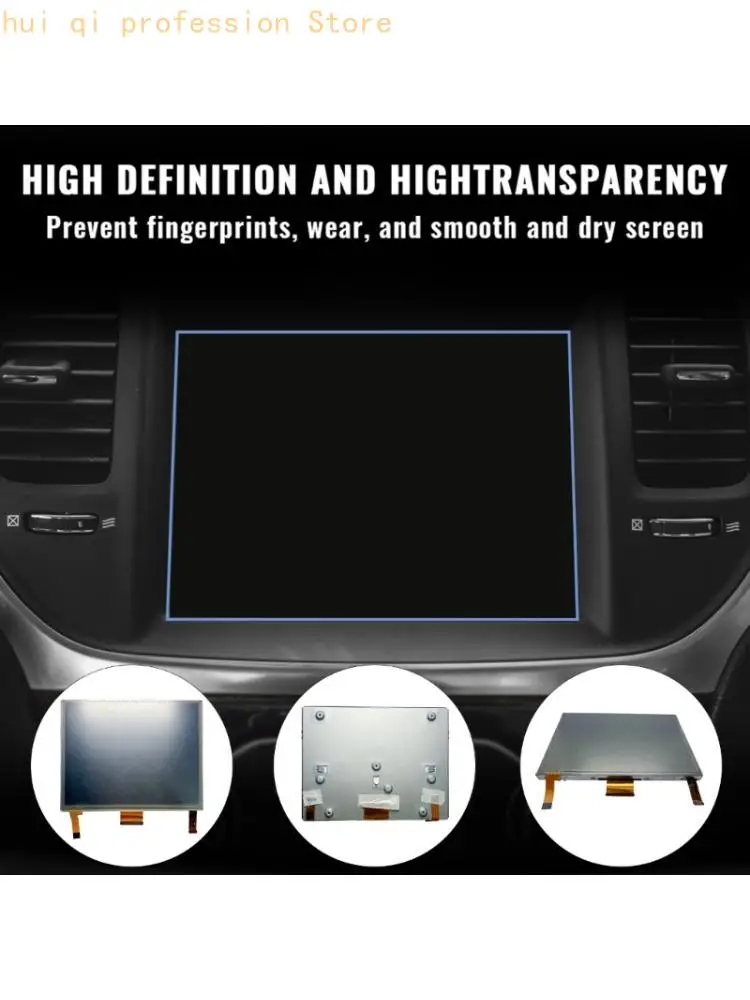 Direct Touch Dashboard Display Replacement, Center Console LCD Screen Panel for Navigation, Media Access and Routine Vehicle