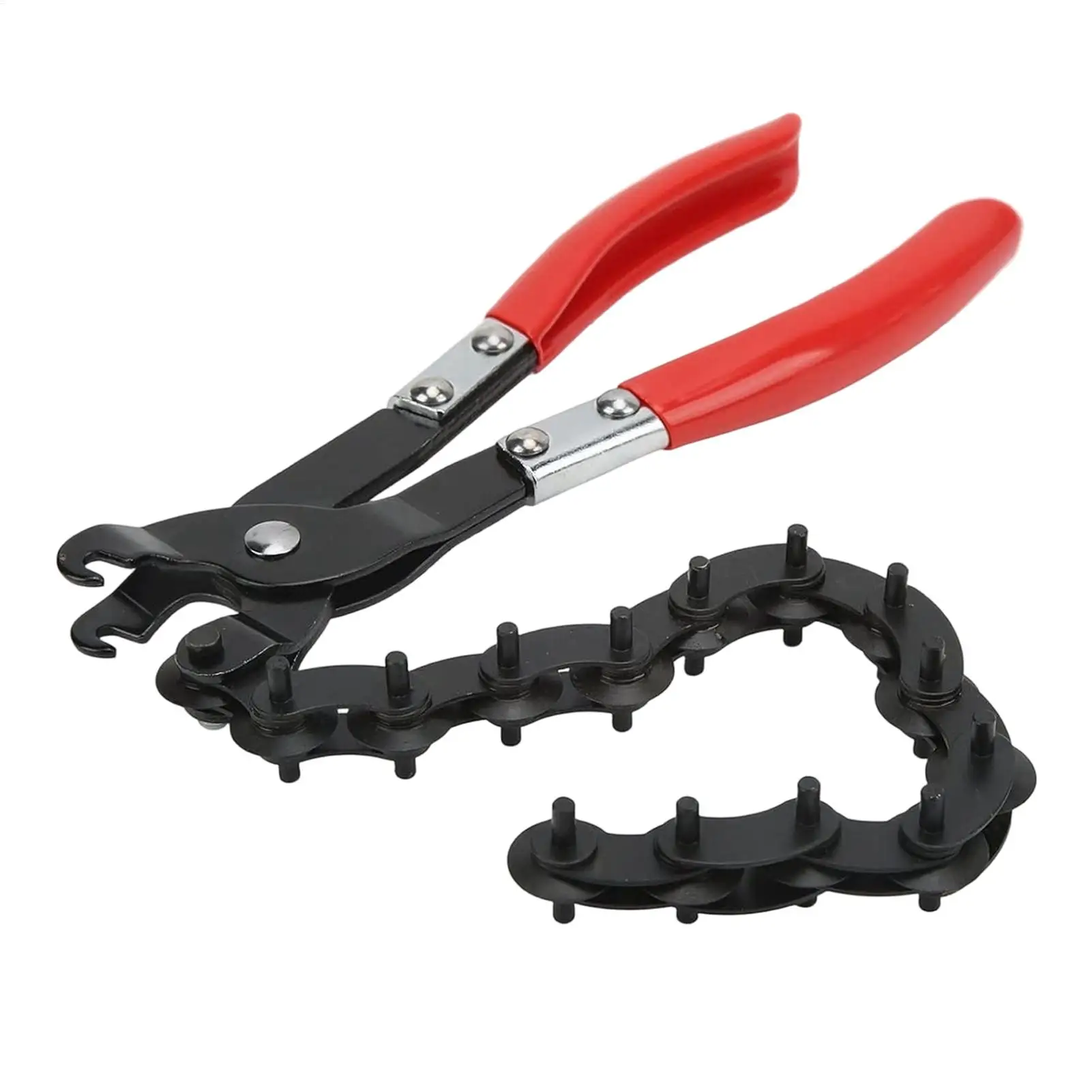 Exhaust Pipe Cutter with Chain Heavy Duty Ergonomic Cutting Tools Tight Space Car Copper Pipe Cutter for PVC Aluminum Converter