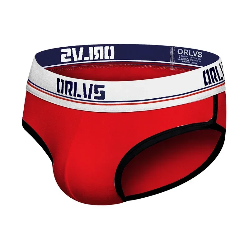 summer new men\'s underwear cotton comfortable breathable sexy hip raising briefs men\'s or199