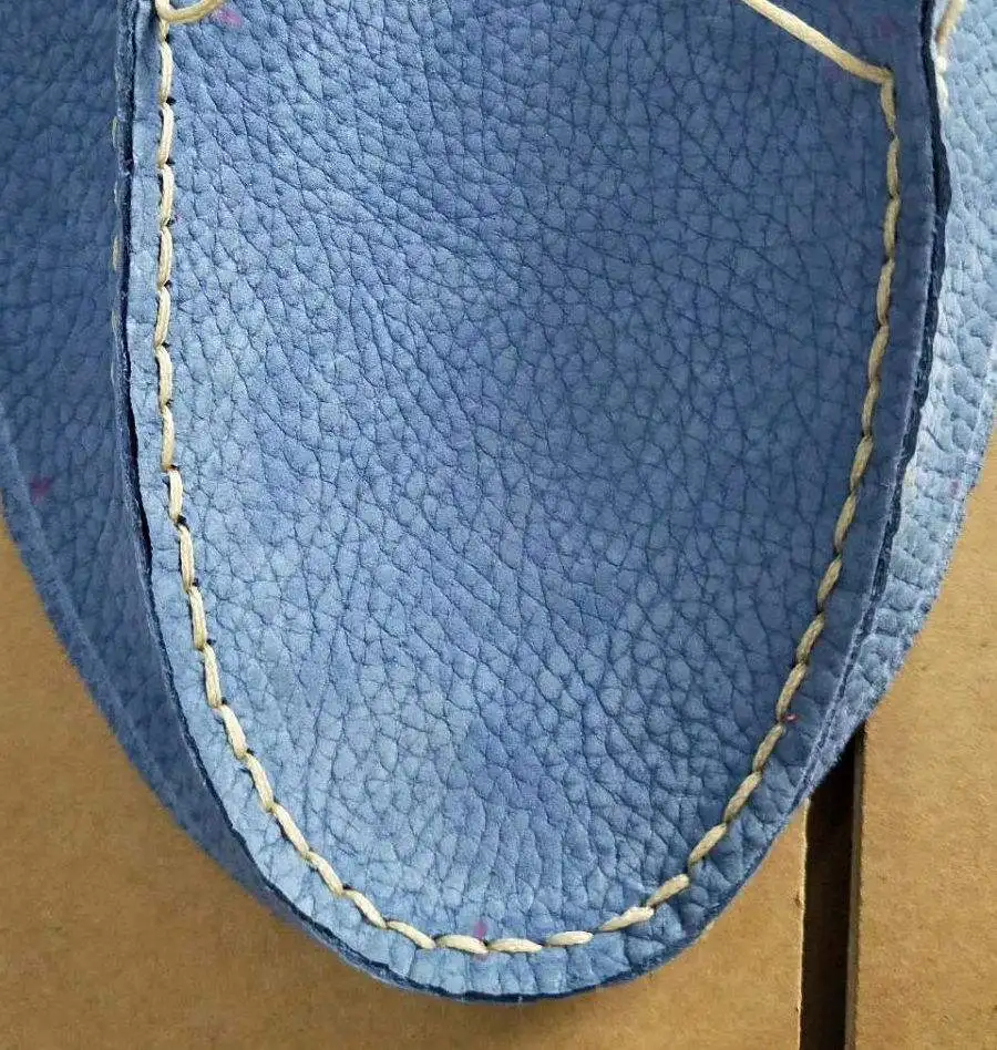 ماكينة خياطة جانبية ذات خيط مزدوج أوتوماتيكية صناعية لخياطة الأحذية