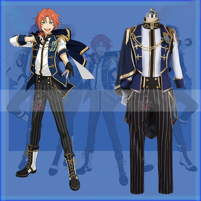 Game Ensemble Stars Music Knights Tsukasa Arashi Ritsu Izumi Leo Cosplay Costume Halloween Carnvial Party Uniforms Custom Made