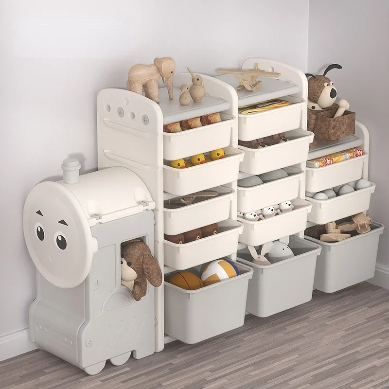 

Детская полка большой емкости Стеллаж Держатель для шкафа Органайзер Симпатичные Автомобильные Держатели