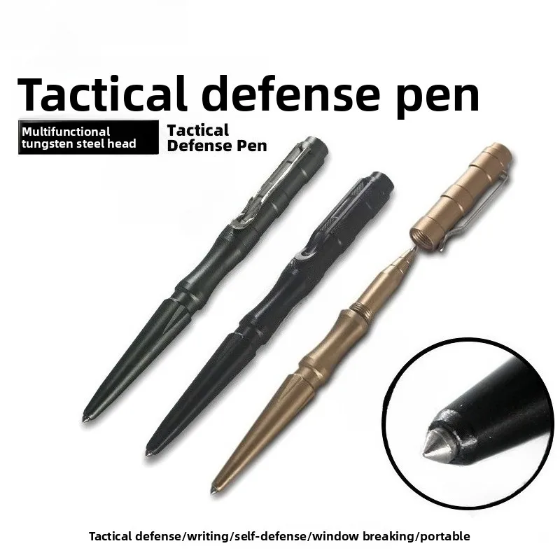 Multifunctional Tactical Pen Outdoor Camping Survival Defense Tools Tactical Pen Breaking Glass Survival Equipment