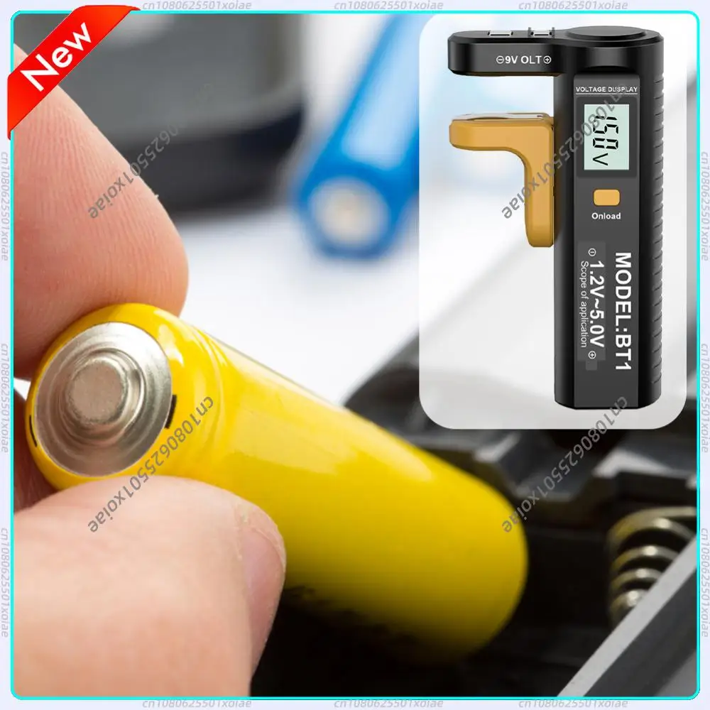 LCD Digital Battery Tester Battery Level Detector Volt Measure Battery Checker Measurements Tester for C D N AAA AA Button Cell