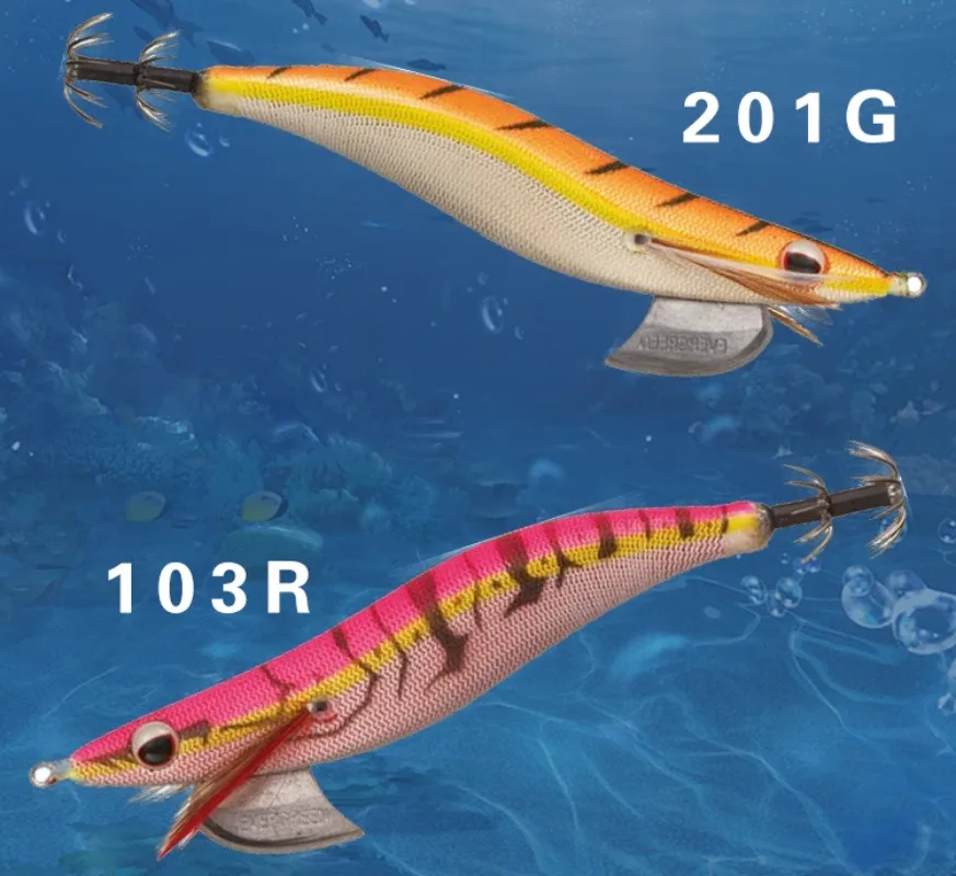 EVERGREEN EGI BANCHO 3.5XS Pangmu الروبيان الطعم الخشبي Luya الطعم القلنسوة جثم Luya إغراء #3