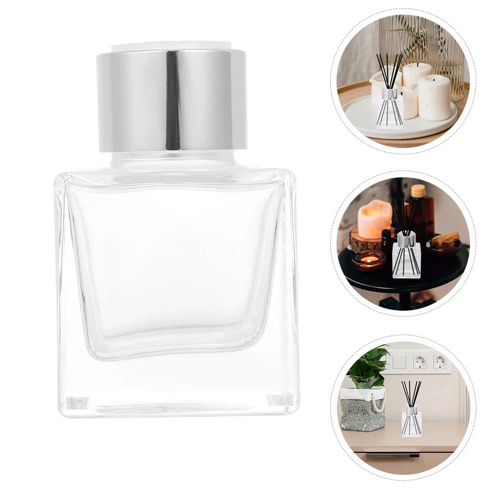 

Delicate White Aroma Glass Bottle Fragrance Diffuser Home Decoration Perfume Dispensing Bottle Aroma Fragrance Diffuser