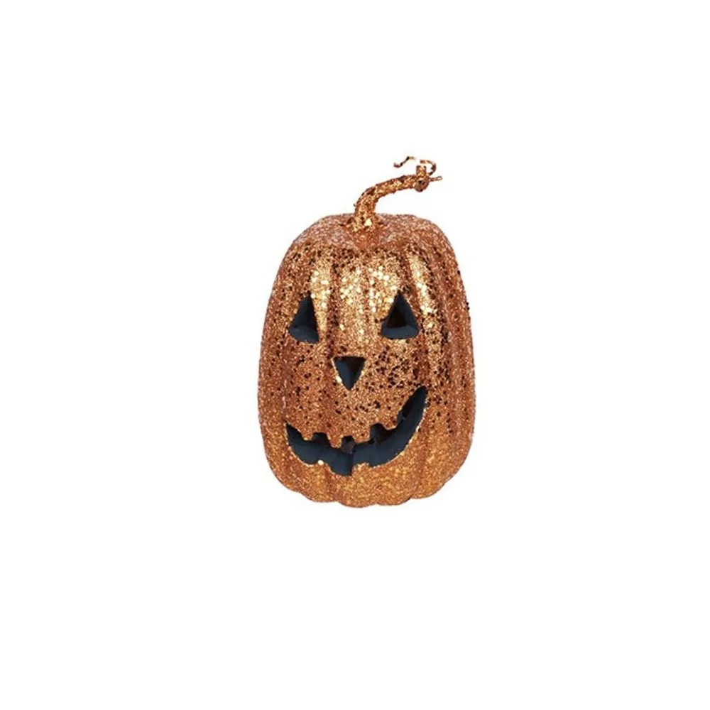 

Scary Halloween Pumpkin Light Decoration LED Light Exquisite Pumpkin Flower Arrangement Decor Plastic Glowing Pumpkin Decor