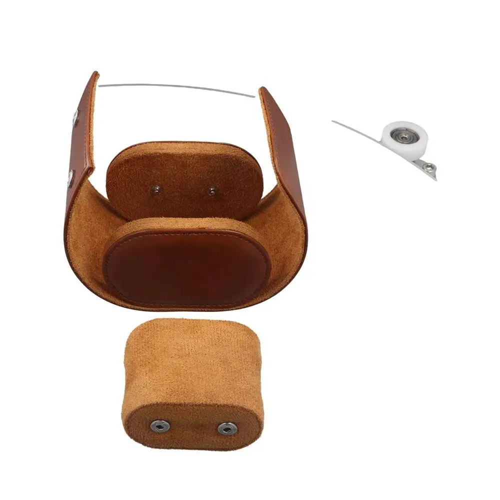 

1/2/3 Slot Portable Watch Roll PU Dustproof Leather Watch Storage Case Watch Organizer Holder Durable Wrist Watch Display Bag