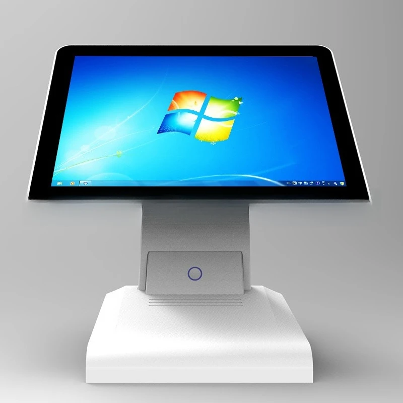 

Single screen touch screen cash register cash register milk tea Western food coffee catering machine