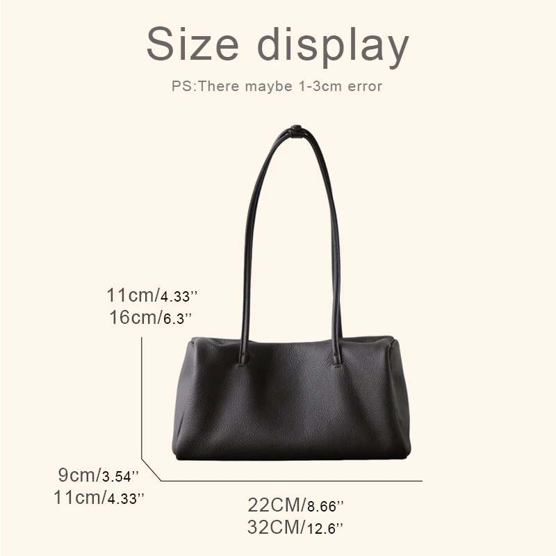 Customize Initials Leather Grain Pillow Style Bags For Women Luxury Designer Handbag Purse 2026 New In Cowhide Underarm Shoulder