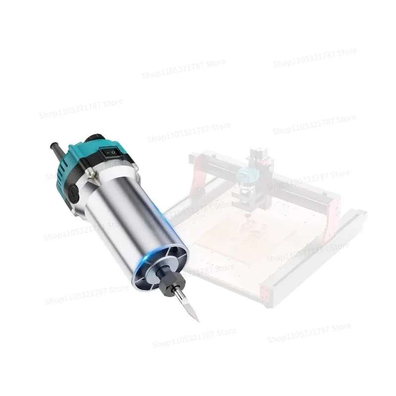For Engraving Machine Spindle Trimming Machine 800W High Speed with Fixture Woodworking Milling Cutter Accessories Fixing Seat