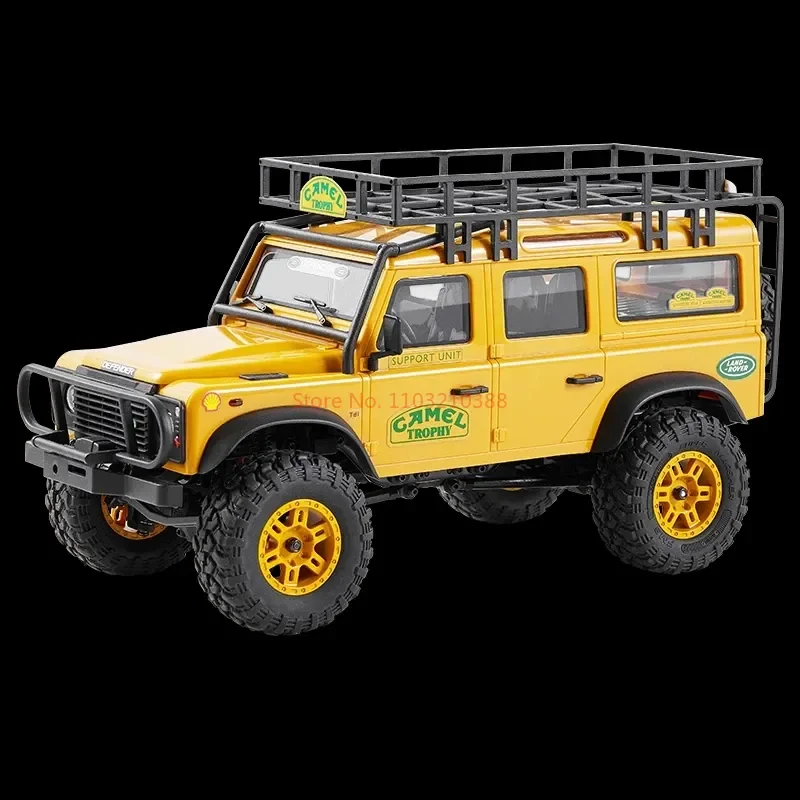 Nuovo Fms 1/24 FCX24M Land Rover Series Rc veicolo fuoristrada telecomandato a quattro ruote motrici giocattolo elettrico all\'aperto auto da