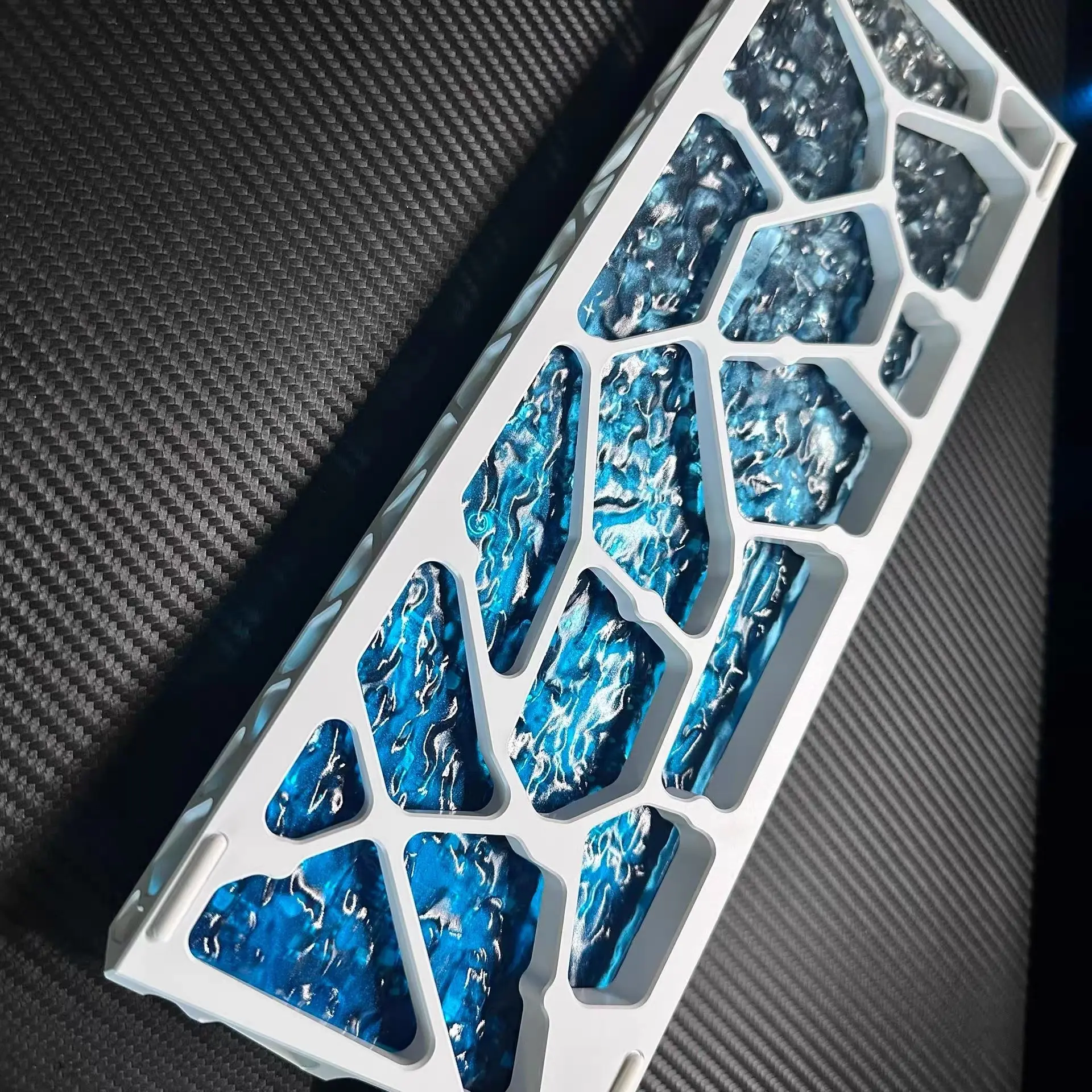 H68 Atk68xr Mad68 ATK68 V2 Hohlaluminium-Tastaturgehäuse 68% Tastenlayout Rückwand Anpassbar für Mad 68he Fire68 Tastatur