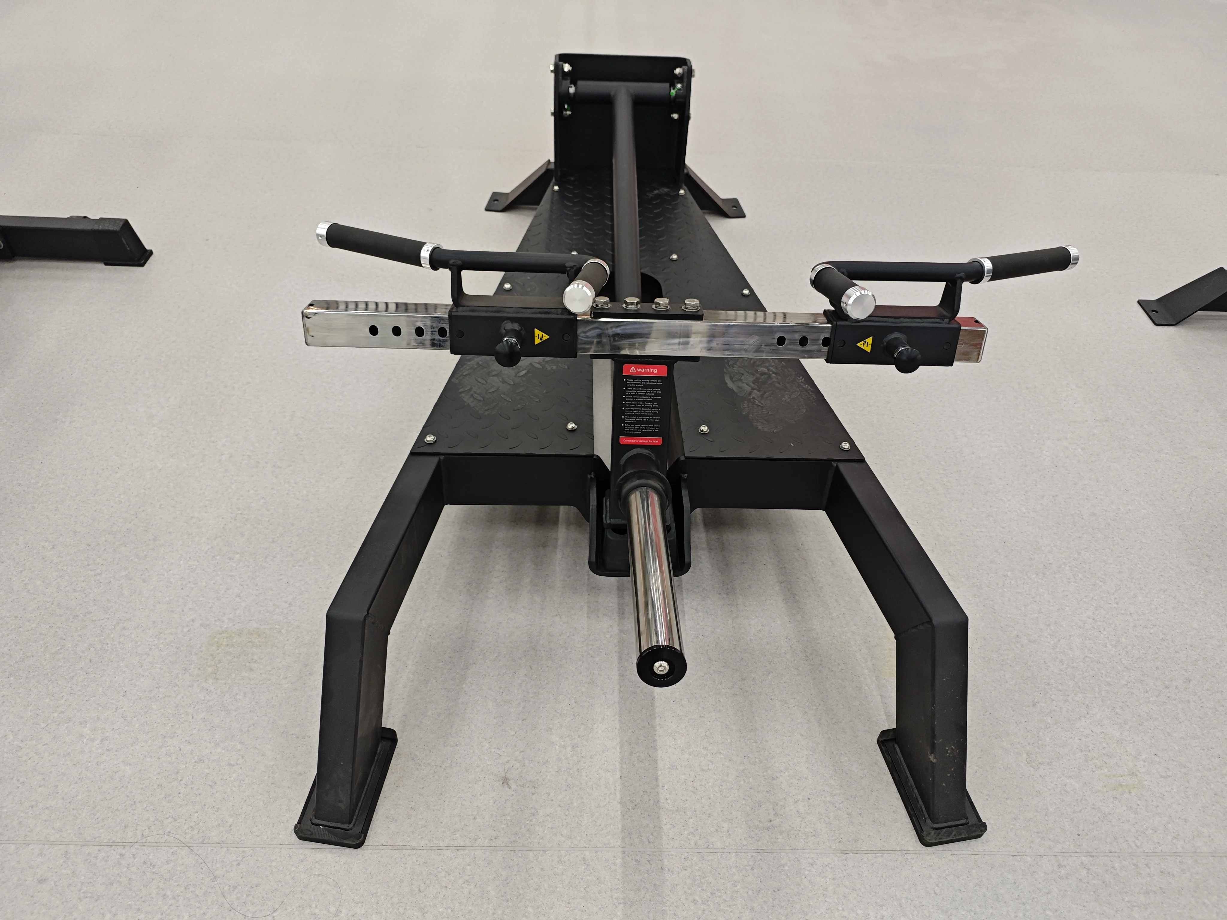 معدات فولاذية لتمارين الساق قابلة للتعديل، آلة T-Row تدوم طويلاً لآلات اختيار تحميل دبوس التمرين الخلفي #3