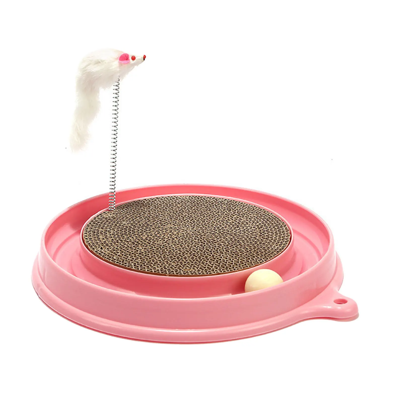 

Interactive Ball For Cats Kitten Accessories Scratcher Cat Scratcher With Toy Kitten Cats Multifunctional Claw Board Reaction