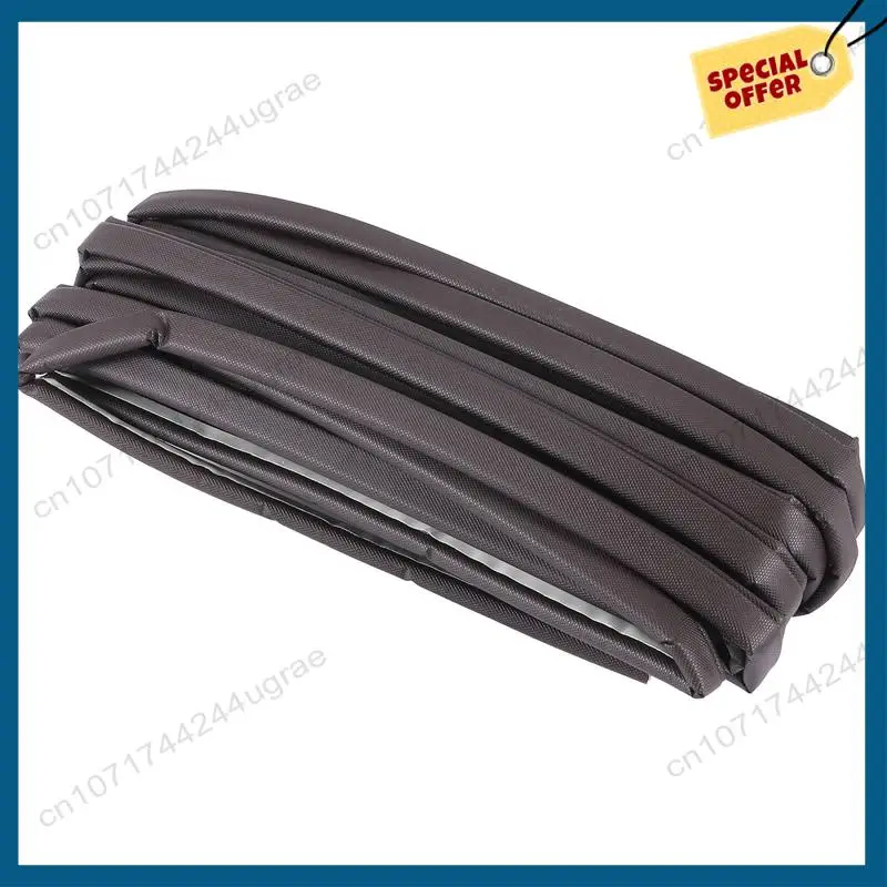 

-A15I Weather Stripping For Door/Windows X 26 Feet Long, V Shape Adhesive Weather Strip Door Frame/Windows Frame Seal, Brown