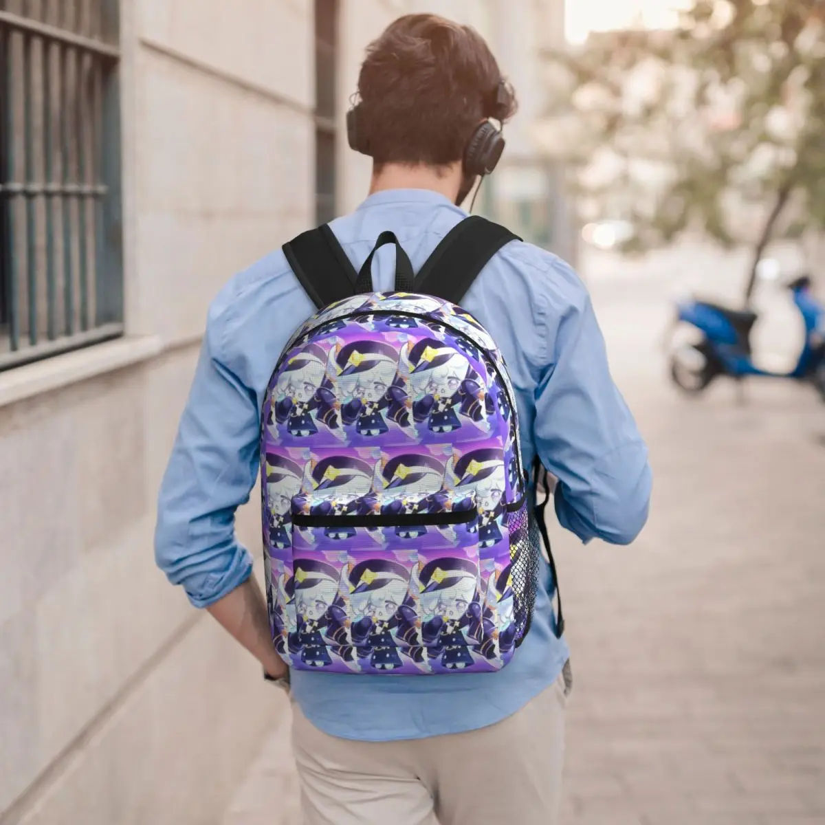 Milky Way Cookie Run Kingdom Game Backpack Student BookBag Kids School Bag Laptop Shoulder Bags for Men Women