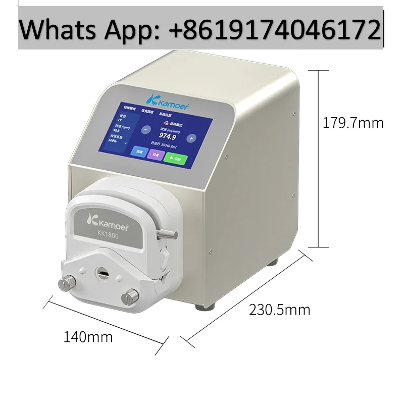 Industrial high flow metering pump, pumping and infusion filling type, quantitative constant flow pump
