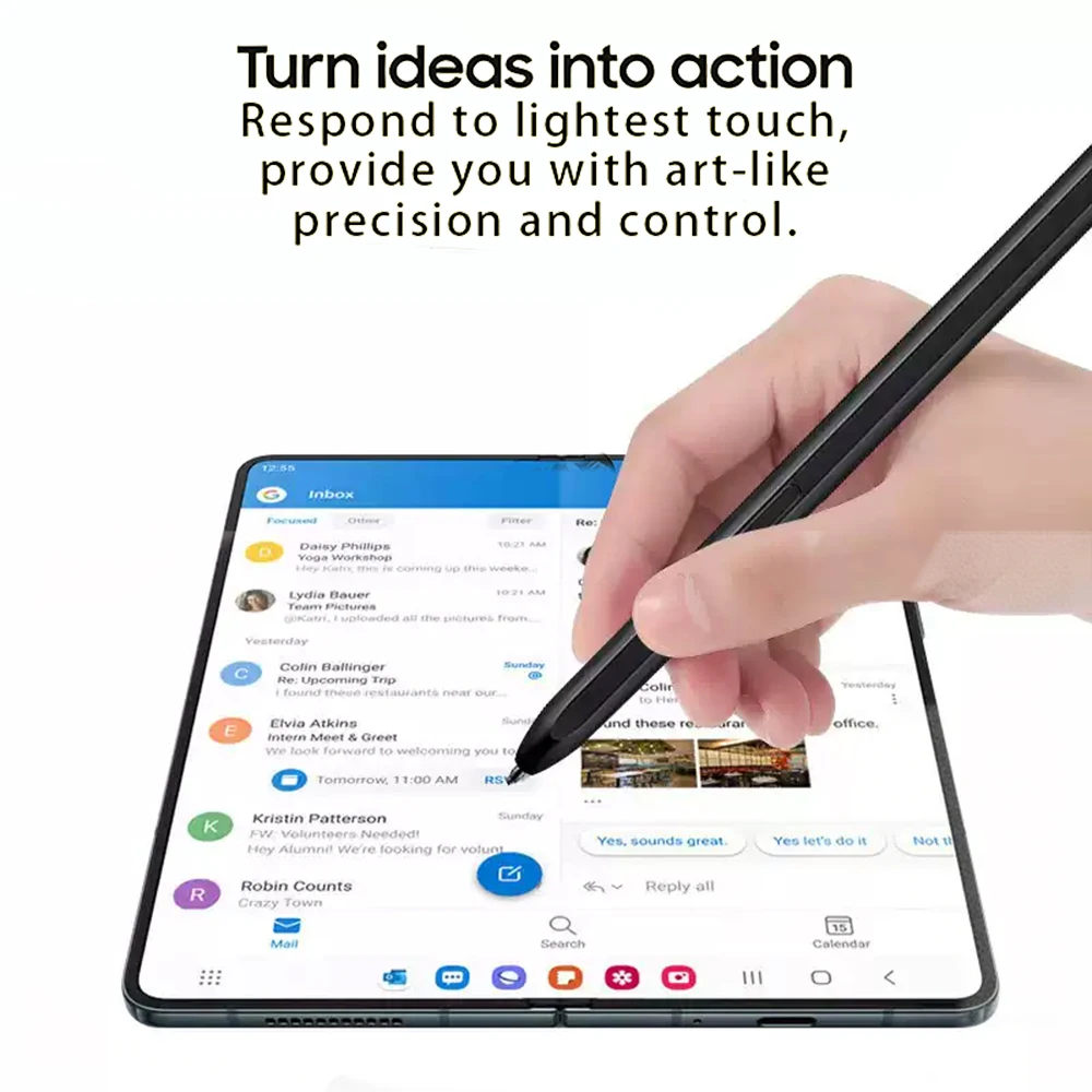 EMR Stylus S Pen Fold Edition EJ-PF926 Ersatz für Samsung Galaxy Z Fold 3 SM-F926B/Z Fold 4 SM-F936B Touchscreen-Stift – Detail 1