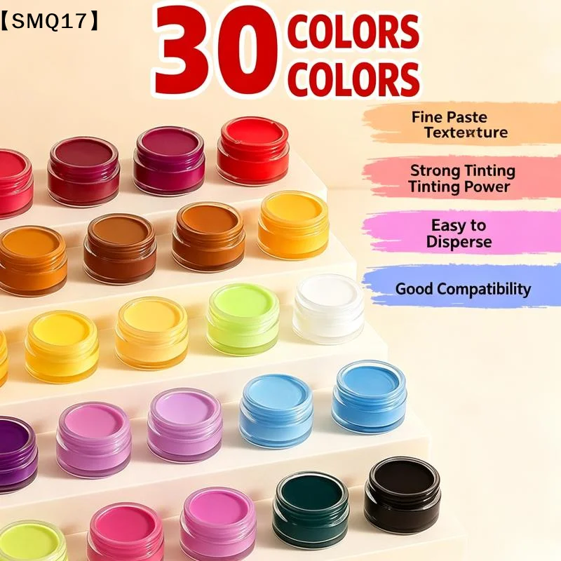 5g Silicone Color Paste Oil-Based Cream Color Paste Macaron Pigment For DIY Handmade Coloring Making DIY Pinch Glue【SMQ】