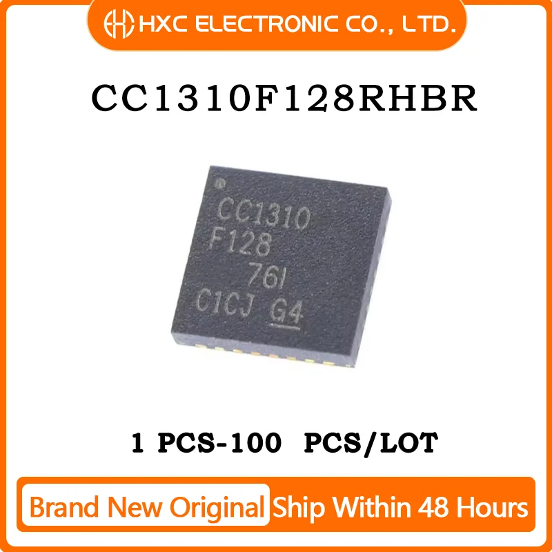 

5PCS/10PCS/50PCS CC1310F128 CC1310F128RHBR VQFN32 100% New Original IC Chips