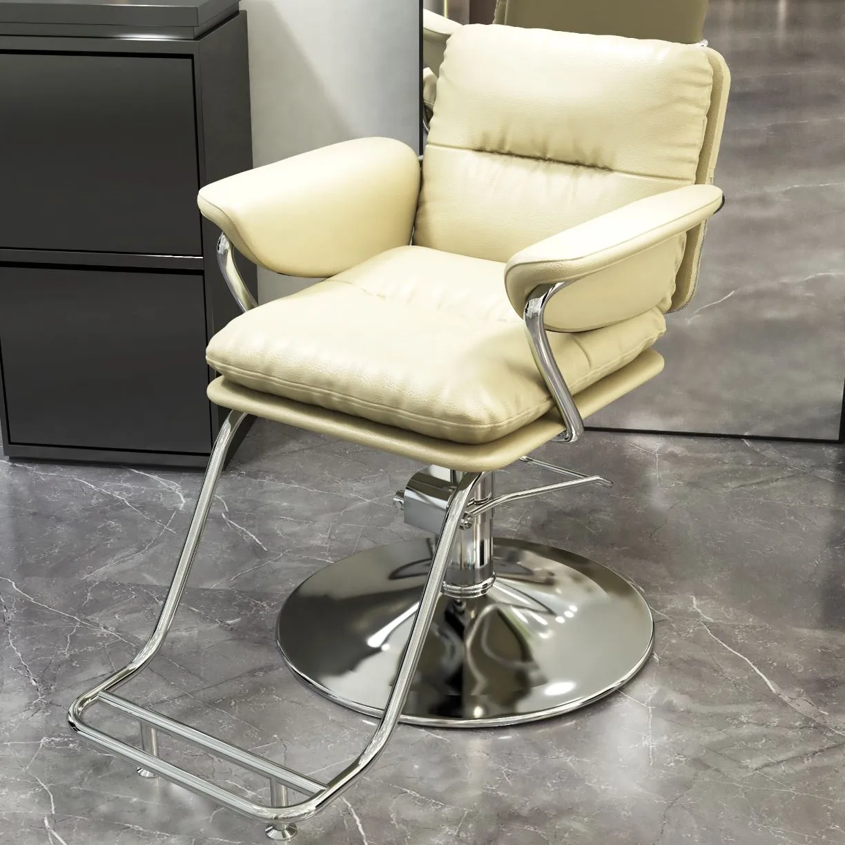 

Professional Makeup Barber Chair Luxury Hair Salon Hairdressing Barber Chair Tattoo Shampoo Sillon De Barbería Salon Furniture
