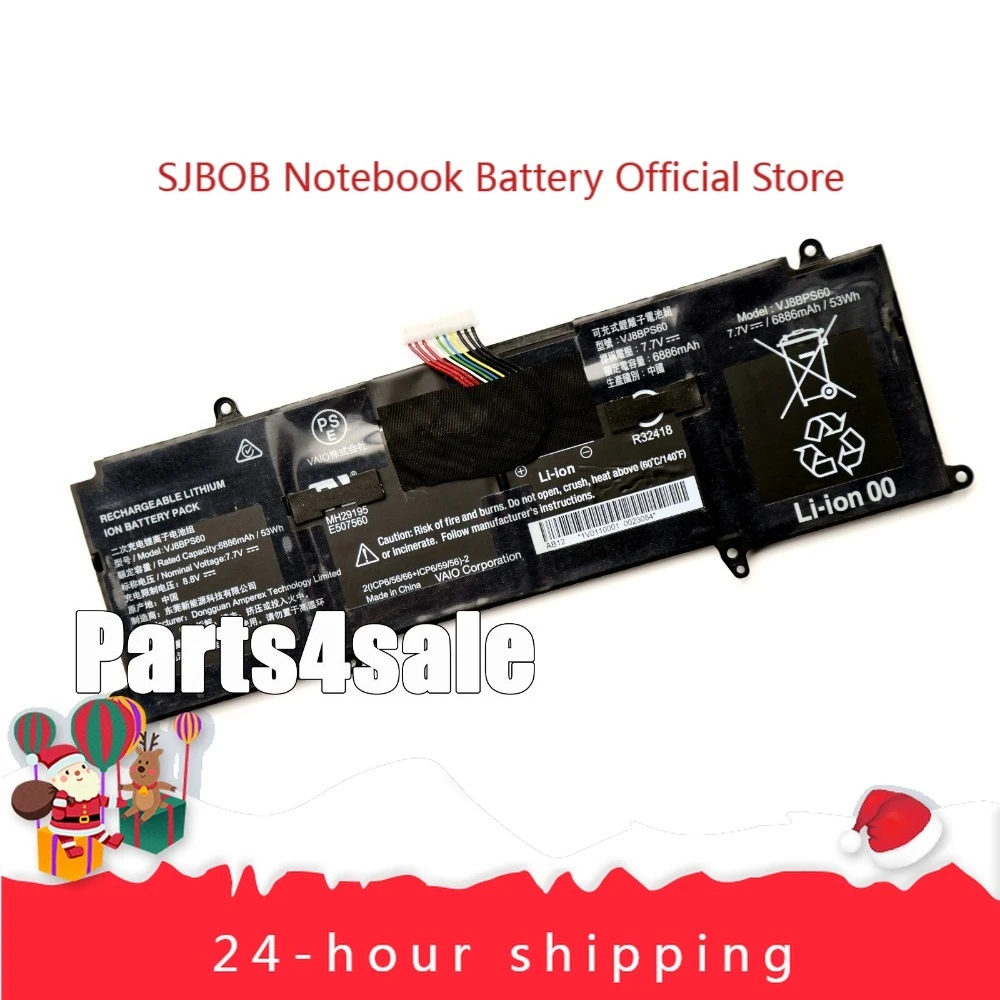 

New VJ8BPS60 Battery for Sony VAIO Z 14.0 Inch VAIO Z Series laptop battery