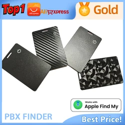 AIYATO Thin Wallet Card Tracker Wireless Charging GPS Smart Tag Air tag Work for Apple Find My APP IOS Keys Suitcase Bag Locator