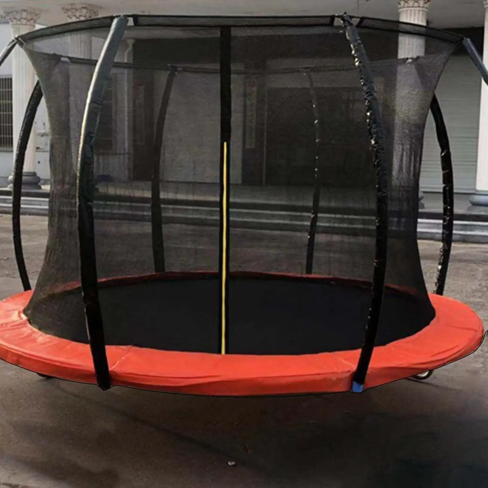 Trampoline Safety Net Replacement Inner Protection Fence Trampoline Protective Inner Net For 10/12/14 Feet 6/8 Poles Accessories