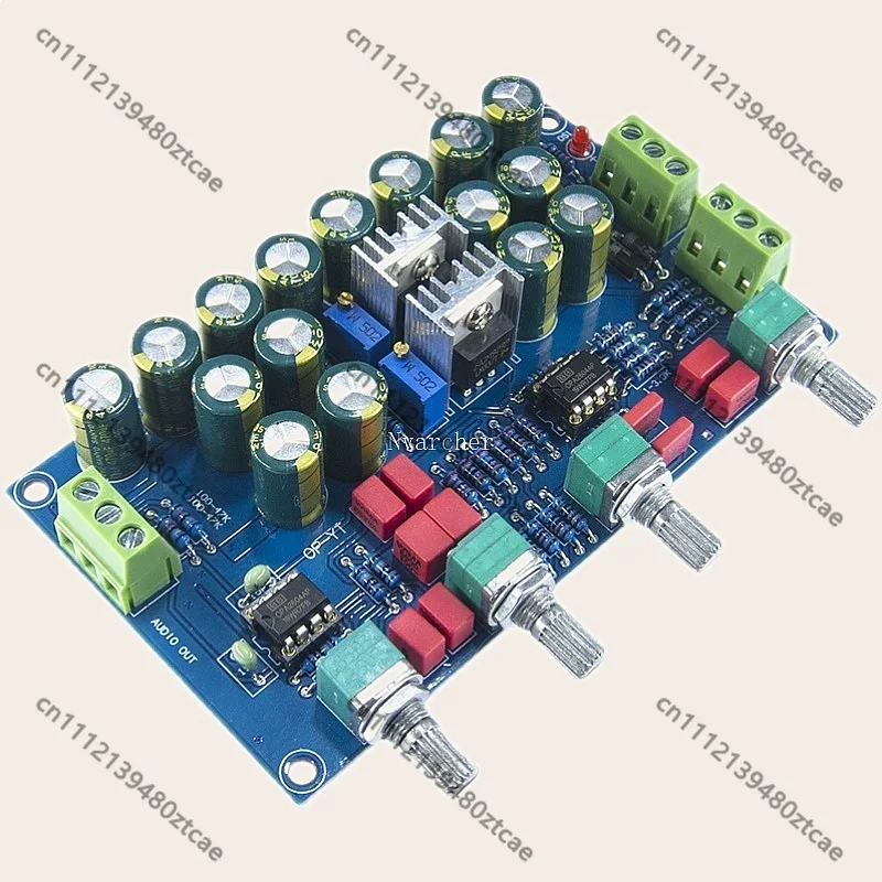 Nvarcher HIFI Preamp Tone Board OPA2604AP op amp Preamplifier Finished Board