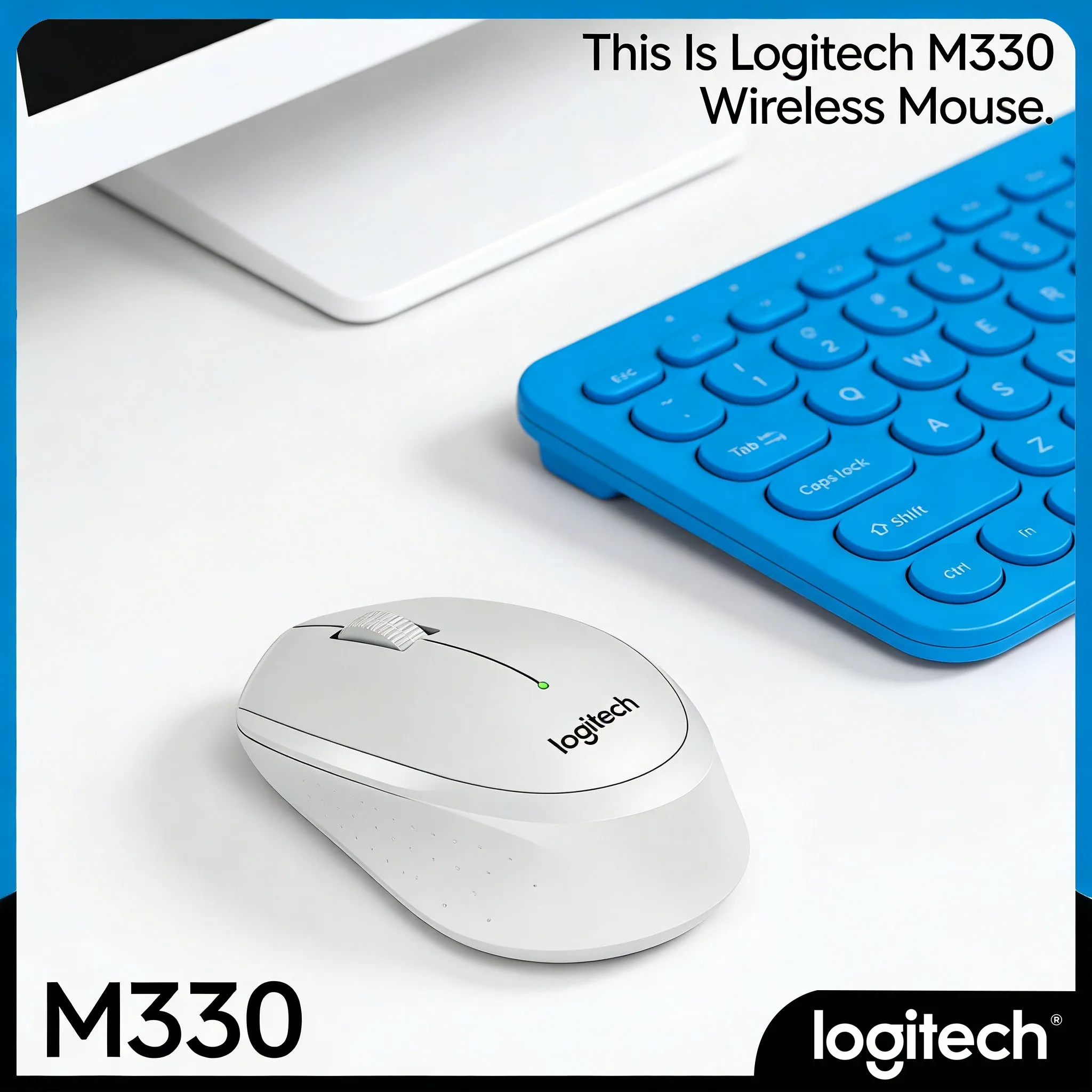 

Беспроводная мышь Logitech M330 — комфортная для использования до 8 часов подряд
