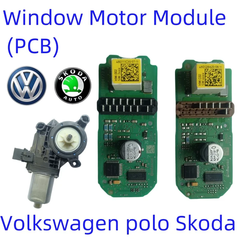 

For-VW Polo Skoda Rapid Ameo Ibiza/ST (SEAT) window motor module PCB Circuit Board 6R0959801AH 6R0959802 6R0959811 6R0959812